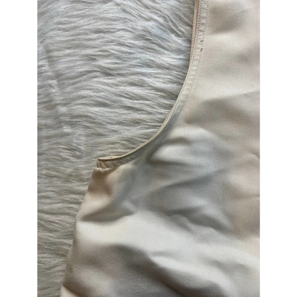 HSZ Studio Vintage Canvas sleeveless midi dress cream size medium - Picture 8 of 8